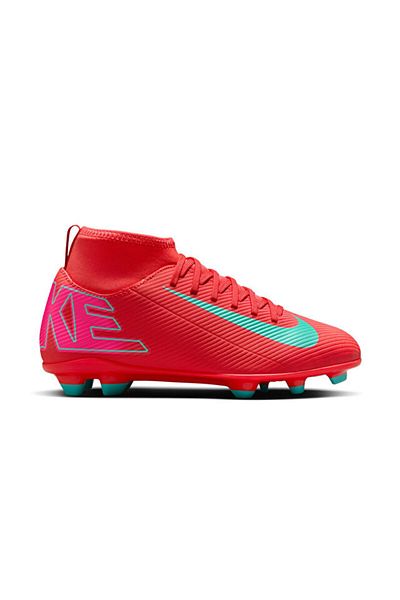 Nike Jr. Mercurial Superfly 10 Club FG/MG Νεανικά παπούτσια γκαζόν - Κόκκινο FQ8318-800