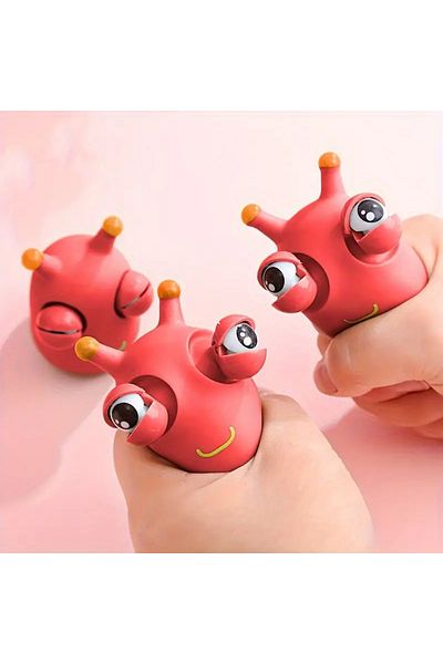 Hyd Burst Squeeze, Funny Eyeball and Worm Decompression Toy