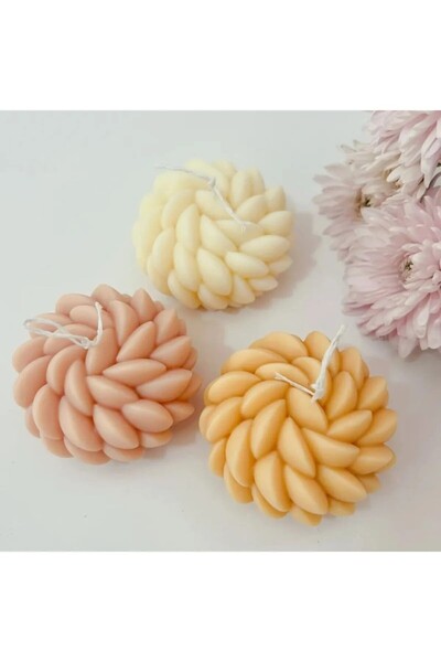 Flower Candle Soap & Fragrance Stone Silicone Mold