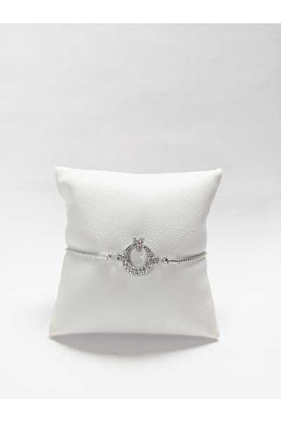 Judas Takı سوار نجمة القمر الفضي مع مصعد من حجر الزركون