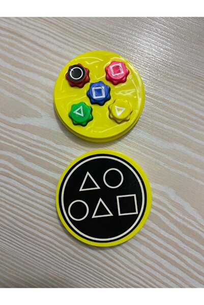 TOYSTAR Colorful Round Boxed Squit Game 5 Stones