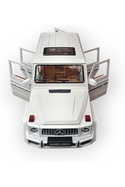 IQTENA Plastic Remote-Control Car for Kids – Sleek White Design