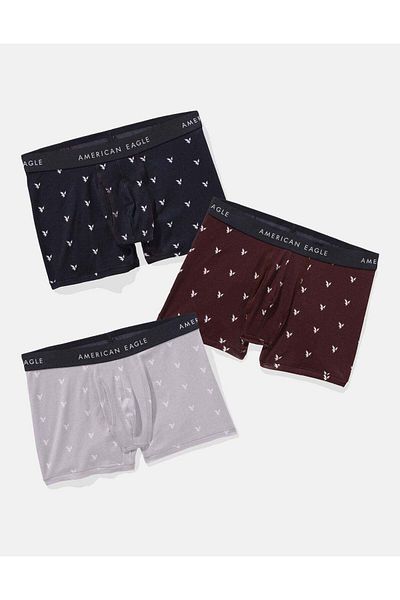 AMERICAN EAGLE Aeo Men's 4.5" Classic Boxer Brief 3-pack
