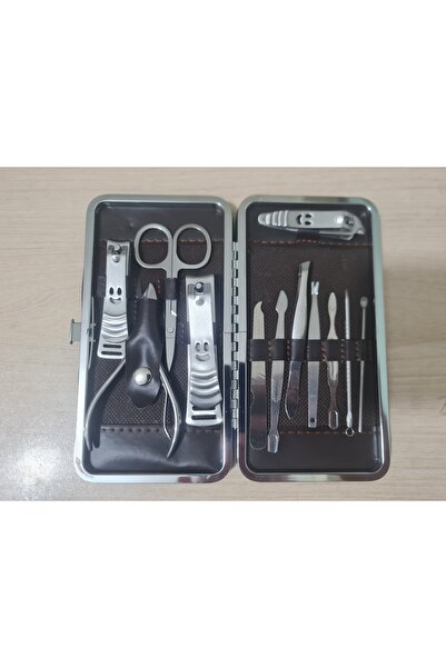 Genel Markalar Manikür Pedikür Seti 13 Parça El Ayak Tırnak Bakımı Tırnak Mak...