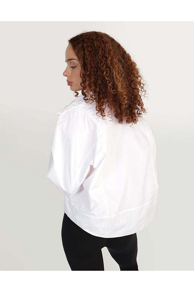 AMERICAN EAGLE OFFLINE By Aerie Cropped Nylon Jacket