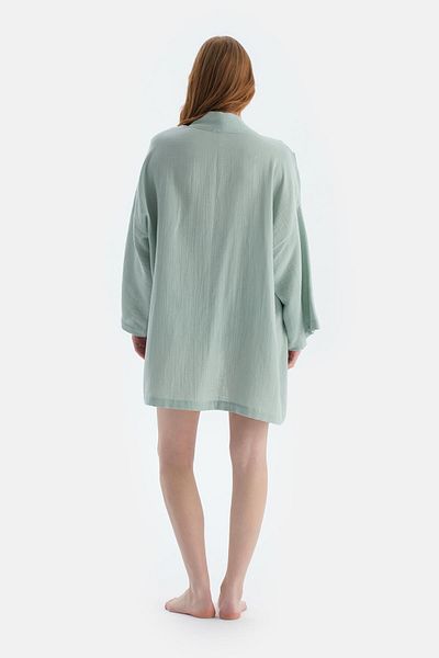 Dagi Mint Green Kimono
