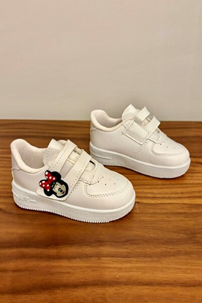 ALTUNTAŞ AİR Unisex Kız Çocuk Erkek Çocuk Cırtlı Ayıcıklı Spor Ayakkabı Sneaker