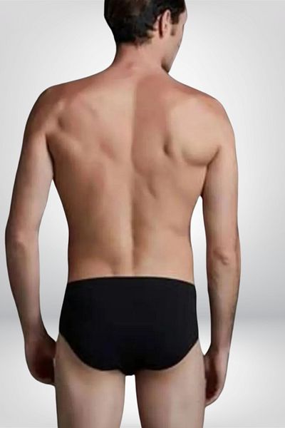 vory Eros Ανδρικό Slip 2 τεμαχίων 100% βαμβακερό κρυφό ελαστικό μέσης VR.EK.G0.34.Y19