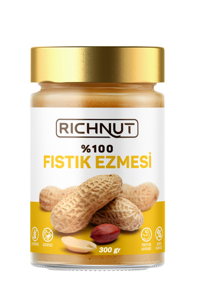 RİCHNUT 2 Adet Fıstık Ezmesi | Çikolatalı Ve Sade
