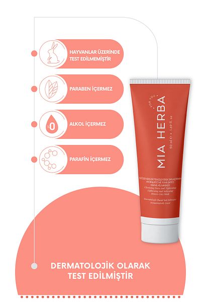 Mia Herba Brightening and Softening Coffee-Clay Mask That Tightens Pores by Cleaning Them
