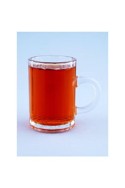 Badraig طقم أكواب شاي مضلعة جديد مكون من 6 قطع