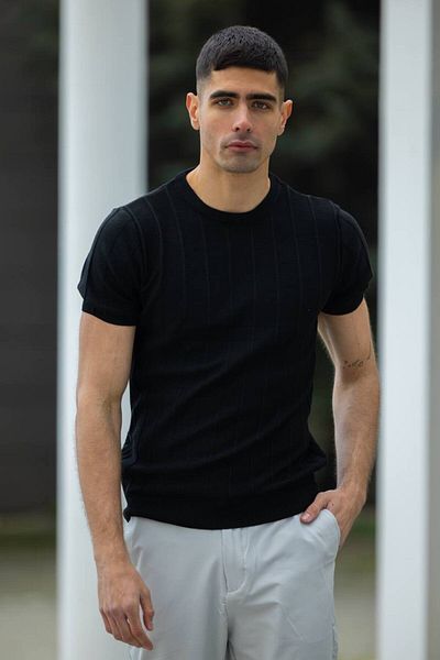 Sezon tekstil Μπλουζάκι με λαιμόκοψη ONURMEN Unisex Oversize