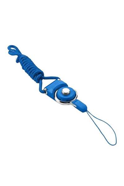 Generic Neck Strap For Mobile And ID Card Blue