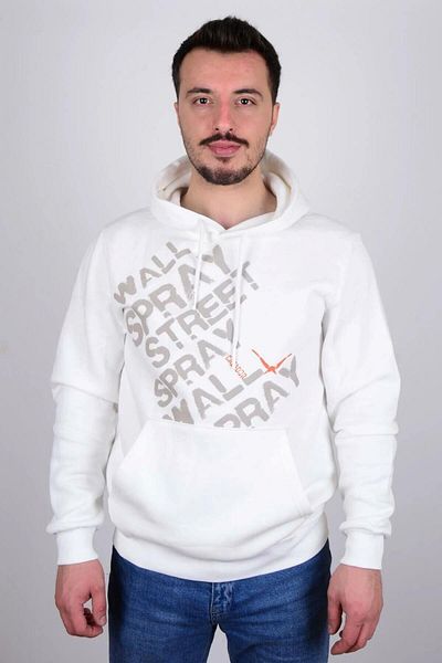 Cazador Ανδρικός ιδρώτας με στάμπα με κουκούλα