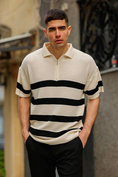 Sezon tekstil Μπλουζάκι με λαιμόκοψη ONURMEN Unisex Oversize