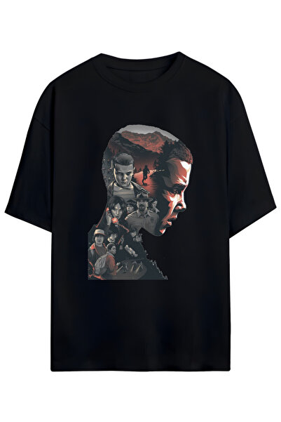 SVART WEAR STRANGER THINGS UNISEX PAMUKLU TSHIRT