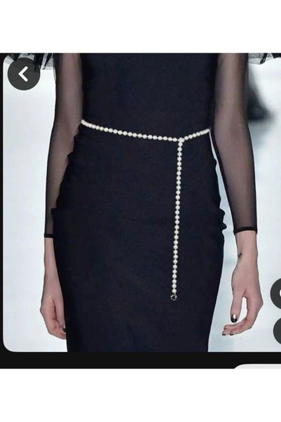 SmY Bag Design 120 cm Ready-Made Pearl Belt to Fit All Sizes