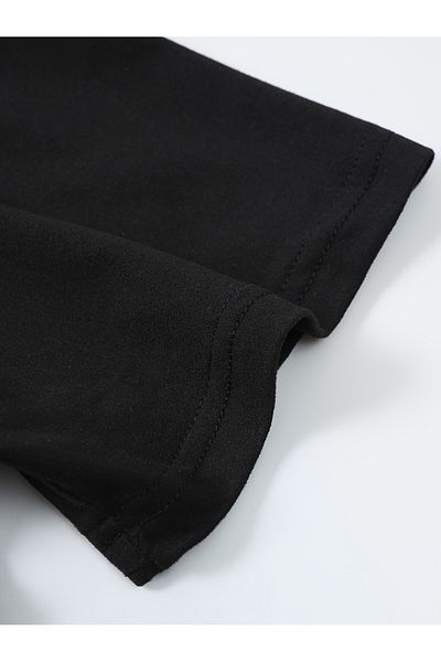 Let's Wear Ανδρικό μπλουζάκι με κοντομάνικο λαιμόκοψη με γραφικό στάμπα