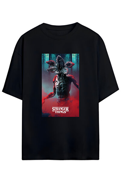 SVART WEAR STRANGER THINGS UNISEX PAMUKLU TSHIRT