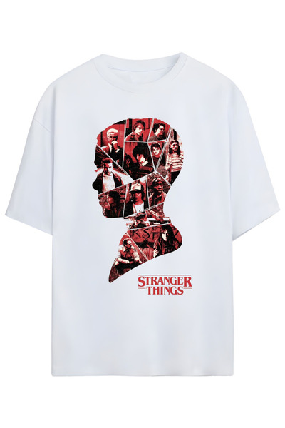 SVART WEAR STRANGER THINGS UNISEX PAMUKLU TSHIRT