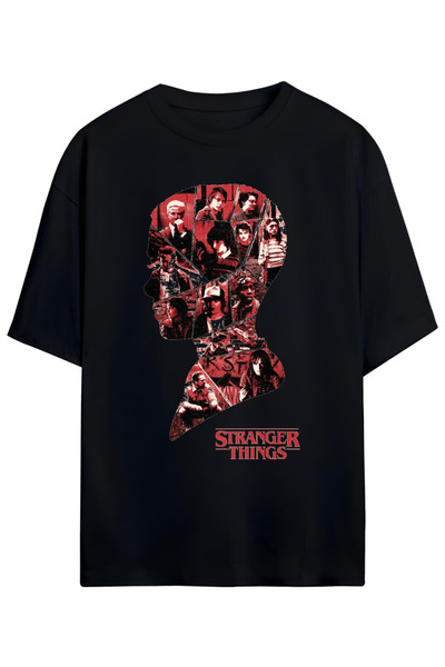 SVART WEAR STRANGER THINGS UNISEX PAMUKLU TSHIRT
