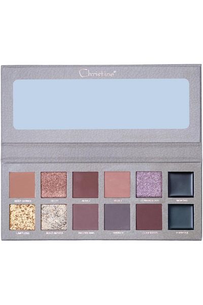 Christine A 12-Colors Eyeshadow Palette