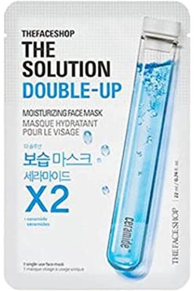 The Face Shop The Solution Double-Up Moisturizing Face Mask 22 ml
