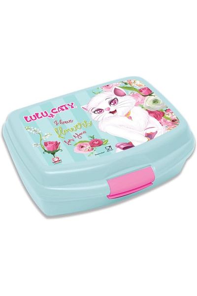 LuluCaty Lulu Caty Kids Plastic Lunch Box
