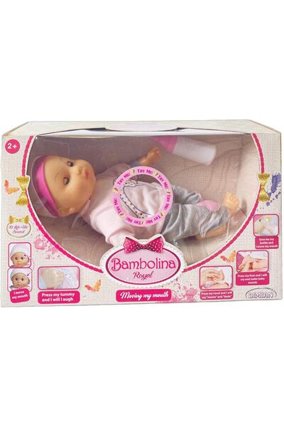 Toys دمية بامبولينا ملكية بفم، 40 سم، BAM-128342