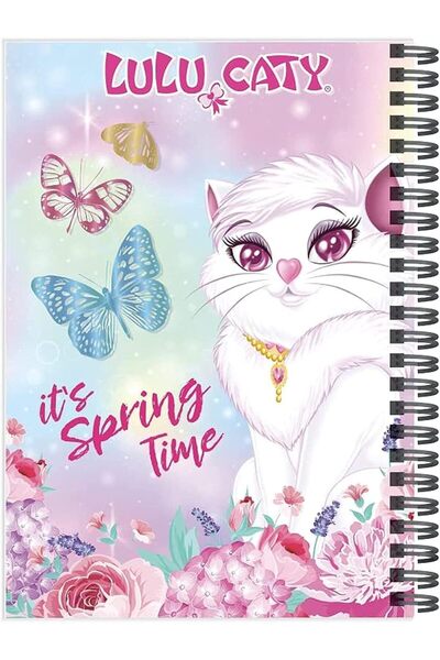 Rainbow Max دفتر ملاحظات لولبي من لولو كاتي B5، دفتر رسم سلكي مسطر، دفتر ملاح...