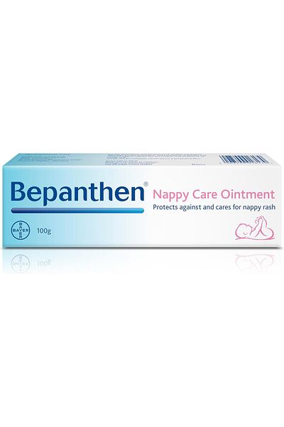 Bepanthen Protective Baby Ointment, Protects Against and Cares for Nappy Rash, 100g