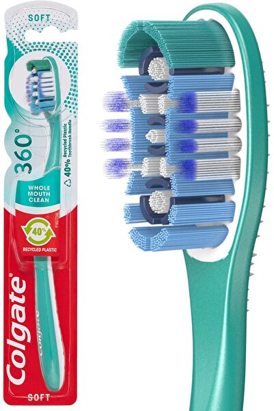 Colgate Tb 360 Soft Whole Mouth (83824) --- كولجيت فرشاة اسنان 360 نظافة الفم...