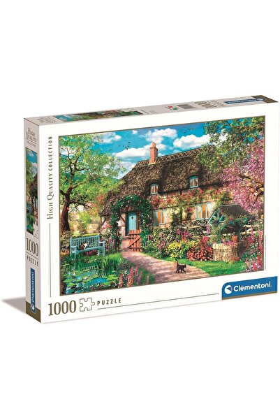 CLEMENTONI Puzzle The Old Cottage 1000 Pieces (69 x 50 cm), Suitable for Home...