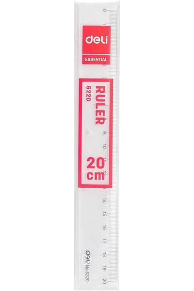 Deli 8" Ruler
