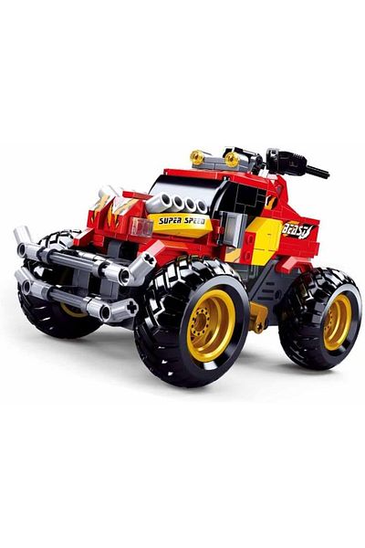 Sluban Power Bricks Series, Off-Road Vehicle Building Set 265 Pieces, with Remote Conrtol, for Ages
