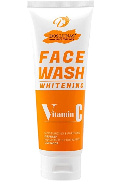 DOS LUNAS Cosmetics منظف رغوي يومي، غسول للوجه بفيتامين سي، غسول مبيض للوجه 1...