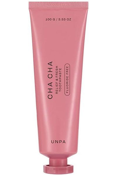 UNPA Cha Cha Toothpaste Pink Edition 100g | Activated Charcoal Toothpaste for Teeth Cleaning | Black