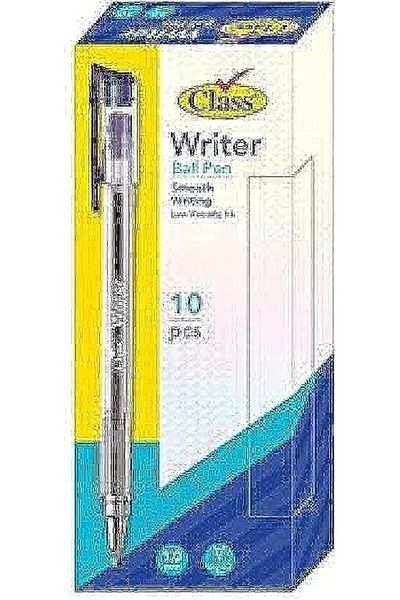 Class Pointer Ball Pen (10 Pc Box, Blue Ink)