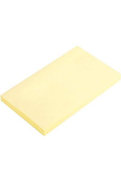 Deli Note Paper 100 Yellow Sheets