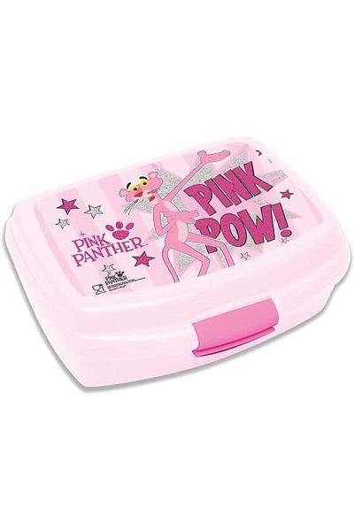 Pinkpanther Kids Plastic Lunch Box, Pink