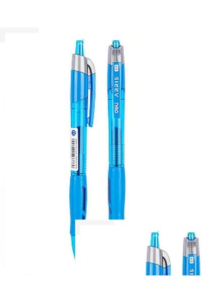 Deli قلم جل، رأس رصاصي: 0.5 مم، أزرق