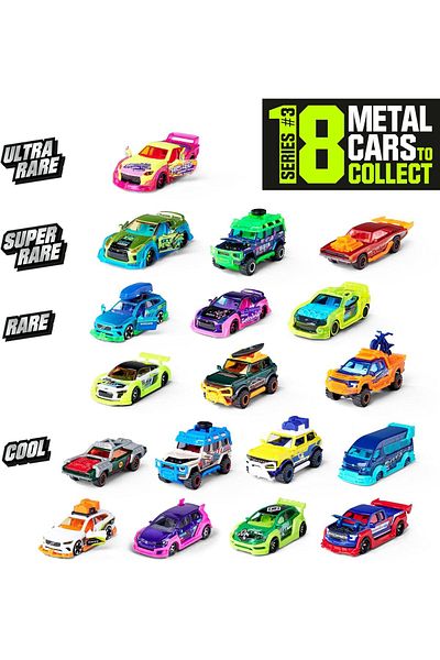 Majorette Tune Up's 3 20Surprises with neon effect