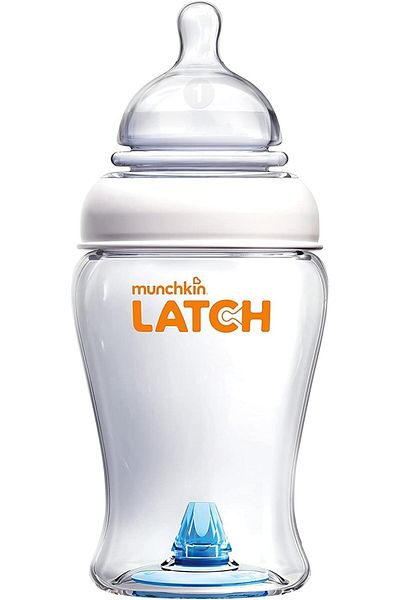 Munchkin LATCH™ 8OZ BOTTLE NATURAL MOVEMENT TEAT - 1PK