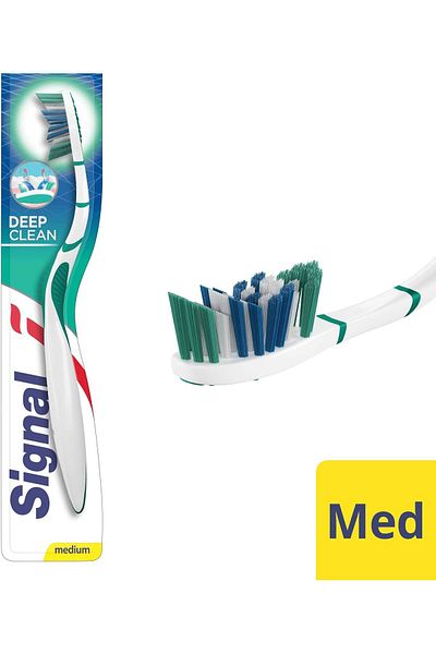 Signal فرشاة أسنان V-Clean، متوسطة الحجم