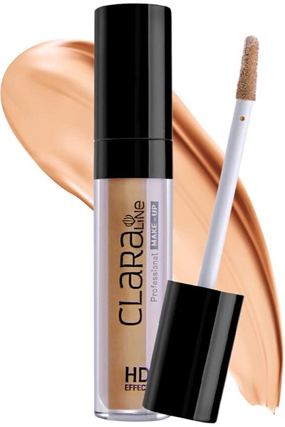 Claraline HD Liquid High Coverage Concealer, Ultra Long Lasting, Vegan & Cruelty Free, Lightweight,