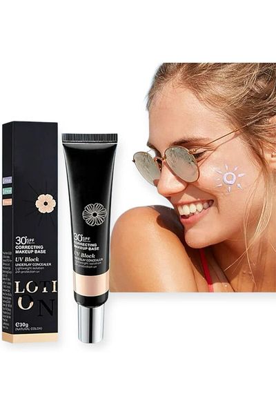 SADOER Makeup Base Correction Foundation Concealer Sunscreen Moisturizing Nourishing Whitening Natur
