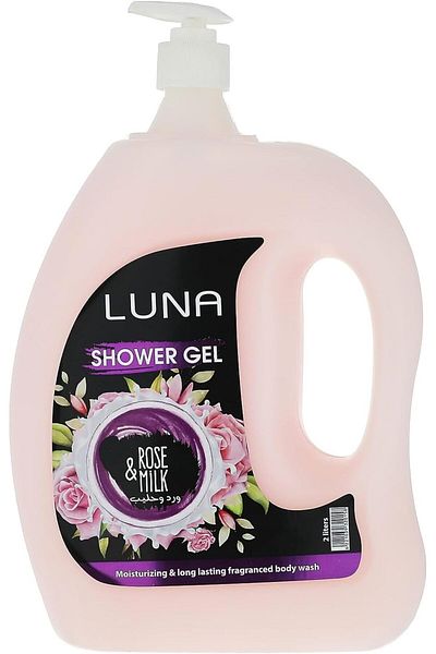 Luna Body Wash 2 L Rose Milk --- Luna Body Wash 2 L Rose and Milk