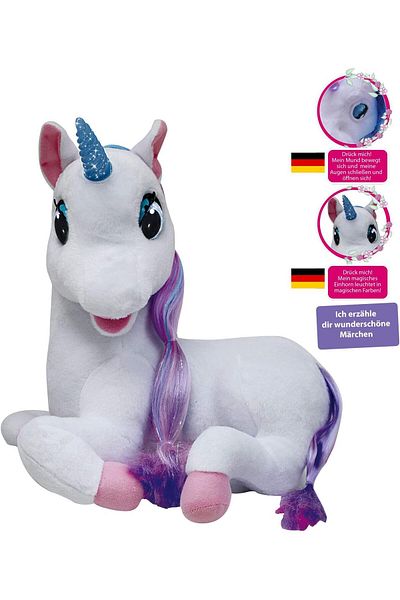 Dimian Luna Storytelling Unicorn Plush Toy