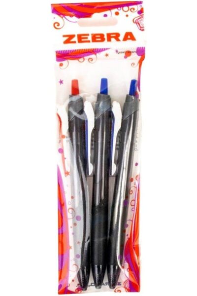 Zebra مجموعة من 10 أقلام حبر جل ساراسا كليب باللون الأخضر