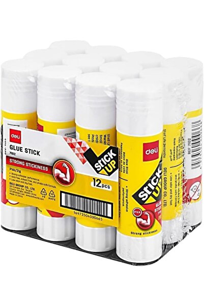 Deli عصا غراء 12 قطعة، 21 جرام